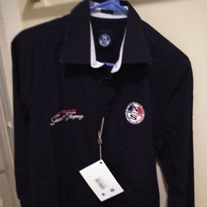 NORTH SAILS  MEN'S SHIRT - DARK BLUE/ SMALL